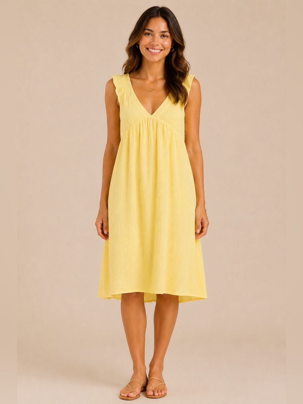 NWT ✨Victoria Dunn Sleeveless Maxi Sundress